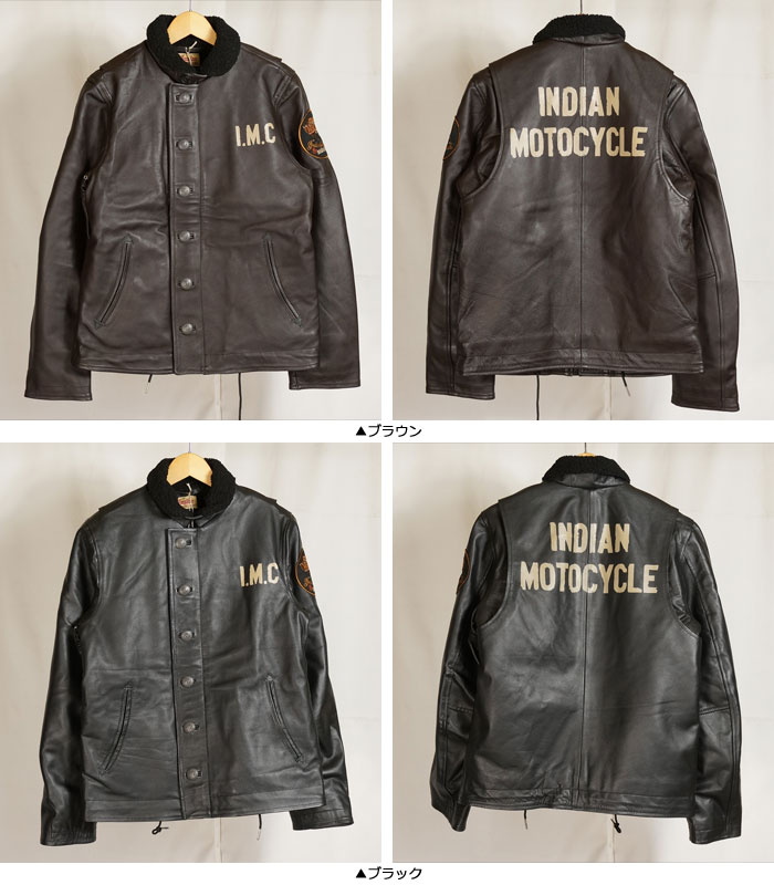 楽天市場】アウトレット!!インディアンモトサイクル カウレザー N-1