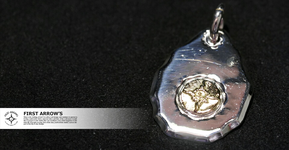 楽天市場】ポイント2倍!!ファーストアローズ K18付 平打メタル