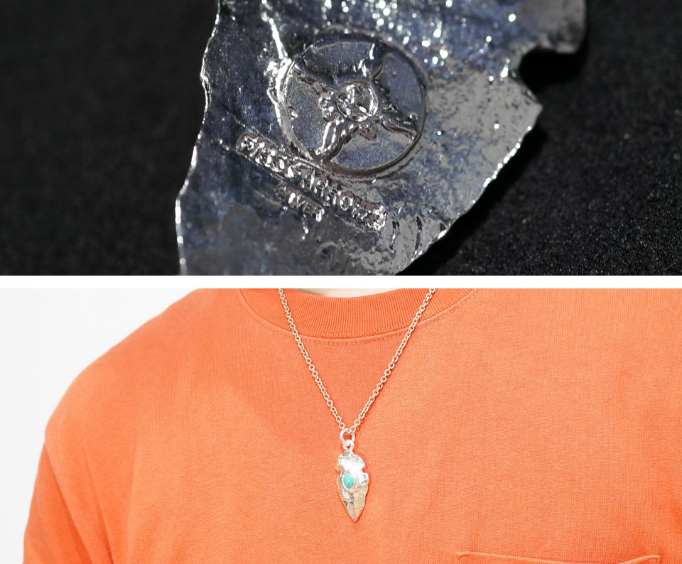 楽天市場】ポイント2倍!!ファーストアローズ ターコイズ付 矢じり L