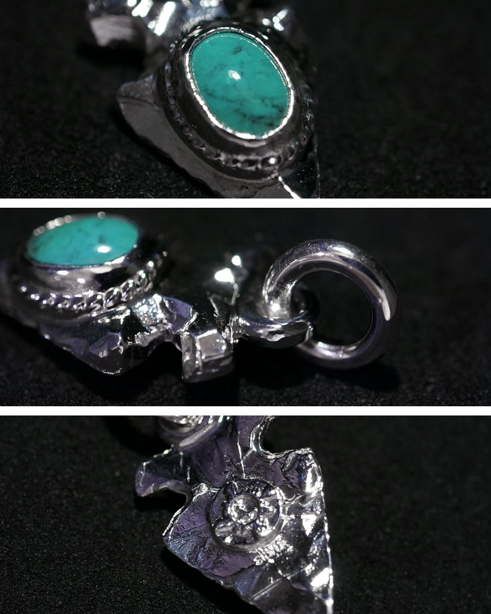 楽天市場】ポイント2倍!!ファーストアローズ ターコイズ付 矢じり M