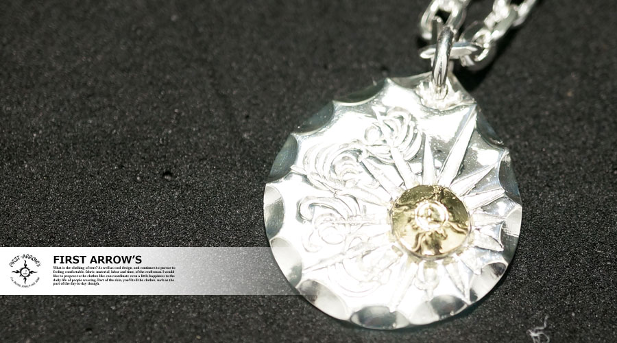 楽天市場】ポイント2倍!!ファーストアローズ K18付き 放射彫り