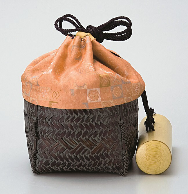 楽天市場】 野点篭「御幸籠」セット和田菁竺（化粧箱入） 【茶道具