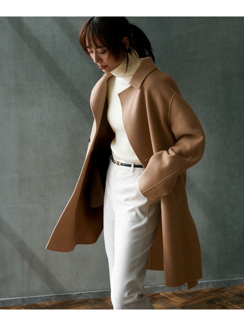 楽天市場】【滝沢眞規子さん着用/Oggi掲載】MANTECOPure リバーコート