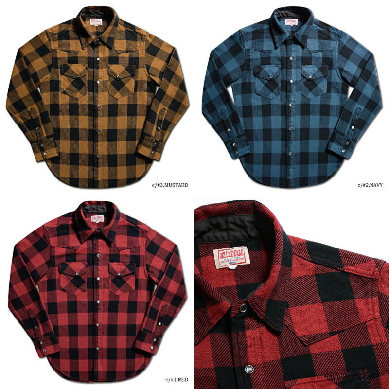 楽天市場】HV-00WS 50'sWESTバッファローチェック HV00WS DELUXEWARE
