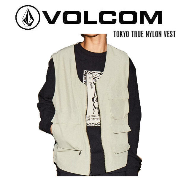 楽天市場】【VOLCOM】ボルコム 2023春夏 TOKYO TRUE NYLON VEST メンズ