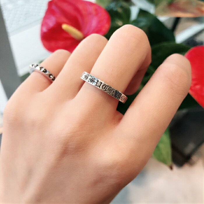 楽天市場】【CHROME HEARTS クロムハーツ】3mm spacer FUCK YOU w Dia