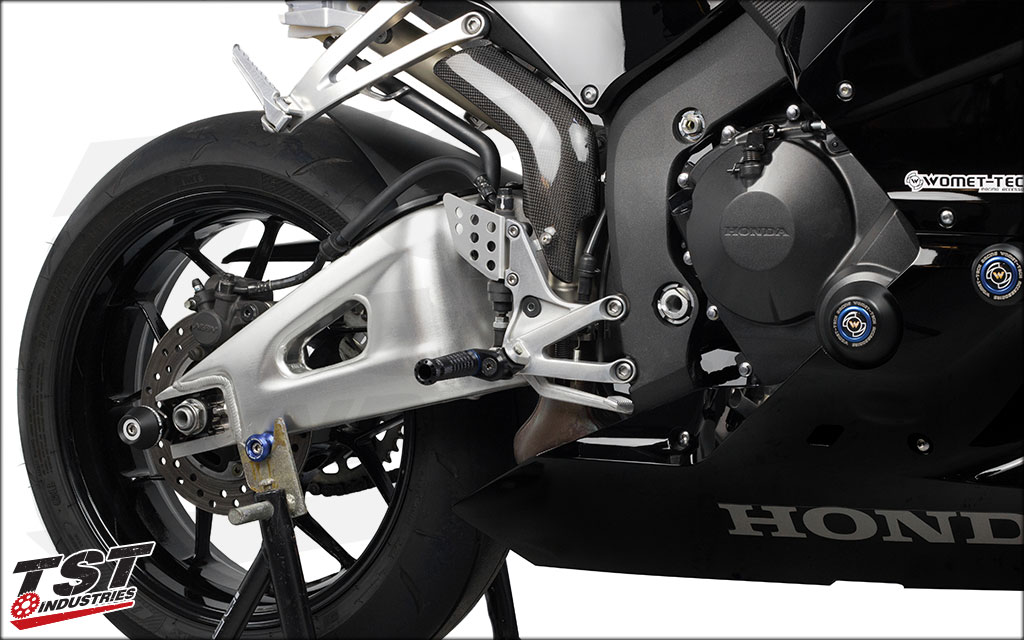 Womet-Tech Axle Block Protectors | Honda CBR600RR
