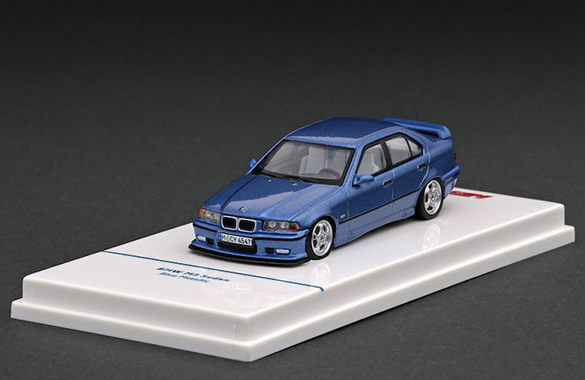 WK83-034a WERK83 1/64 BMW M3 Sedan Blue Metallic【WK83-034a