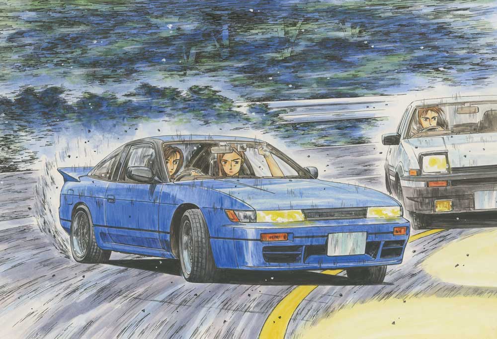 1/24 頭文字Dシリーズ №003 シルエイティ 佐藤真子【ISD-003