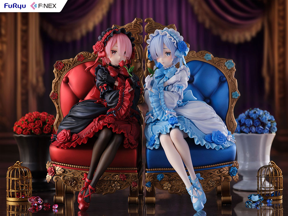 レム Gothic ver. 1/7スケールフィギュア【AMU-FNX0943:4580736409439
