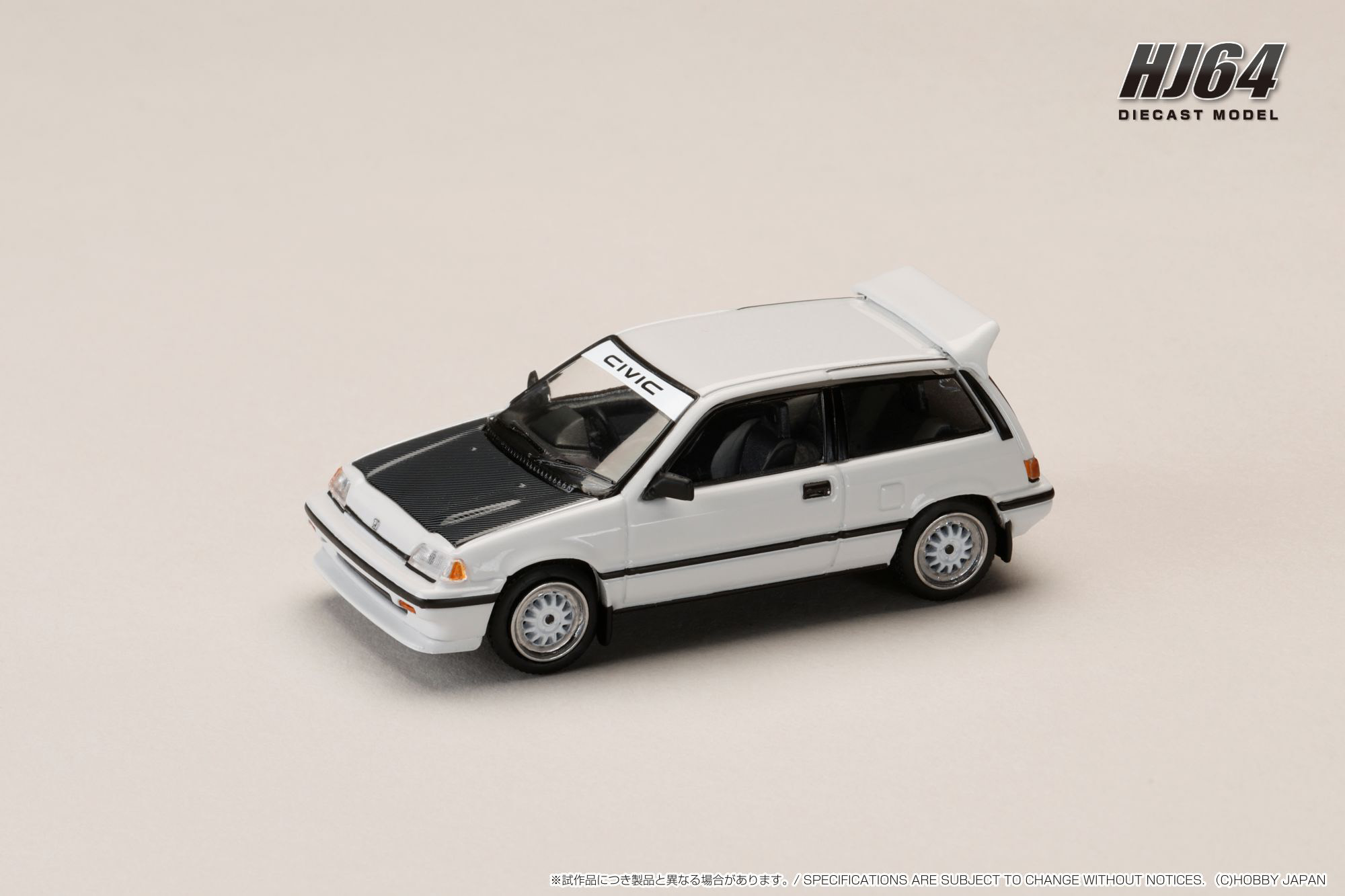 Honda CIVIC (EG6) White (1/18 Scale)【IG3040:4573448900400