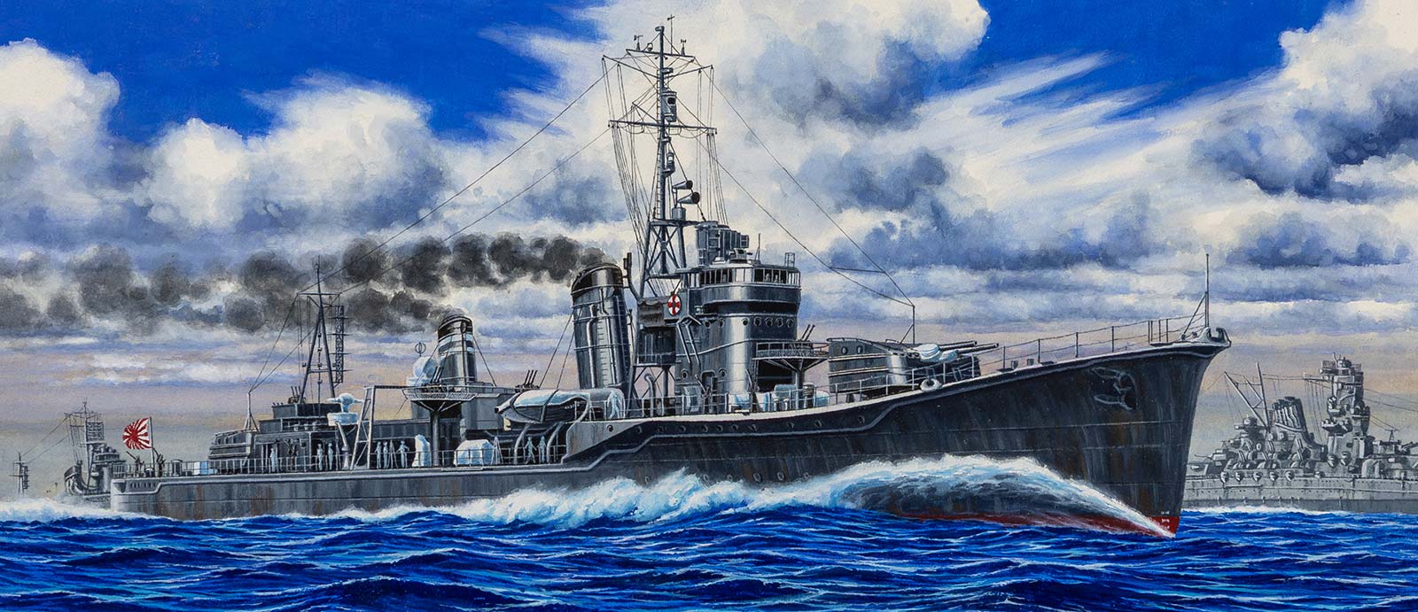 1/700 日本海軍 朝潮型駆逐艦 霞 天一号作戦時【SPW88:4986470074610