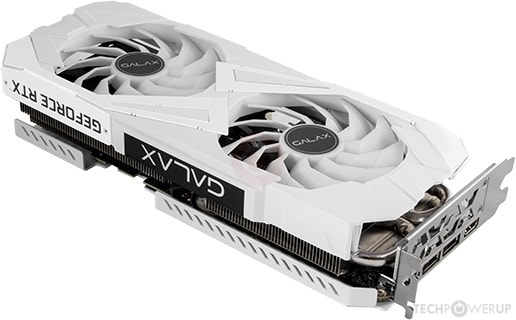 GALAX RTX 3060 Ti EX White 1-Click OC Plus GDDR6X Specs