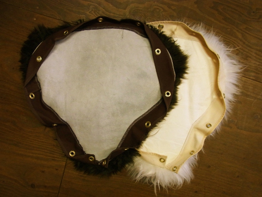 FOR モーターサイクル ムートンカバー