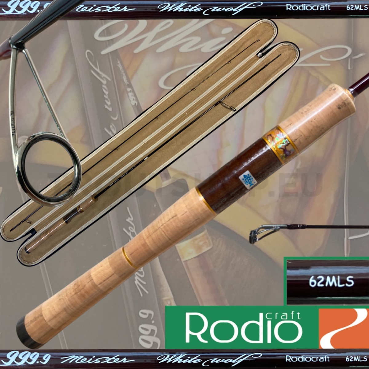 Rodio Craft 999.9 Meister White Wolf 62 MLS - TroutShop
