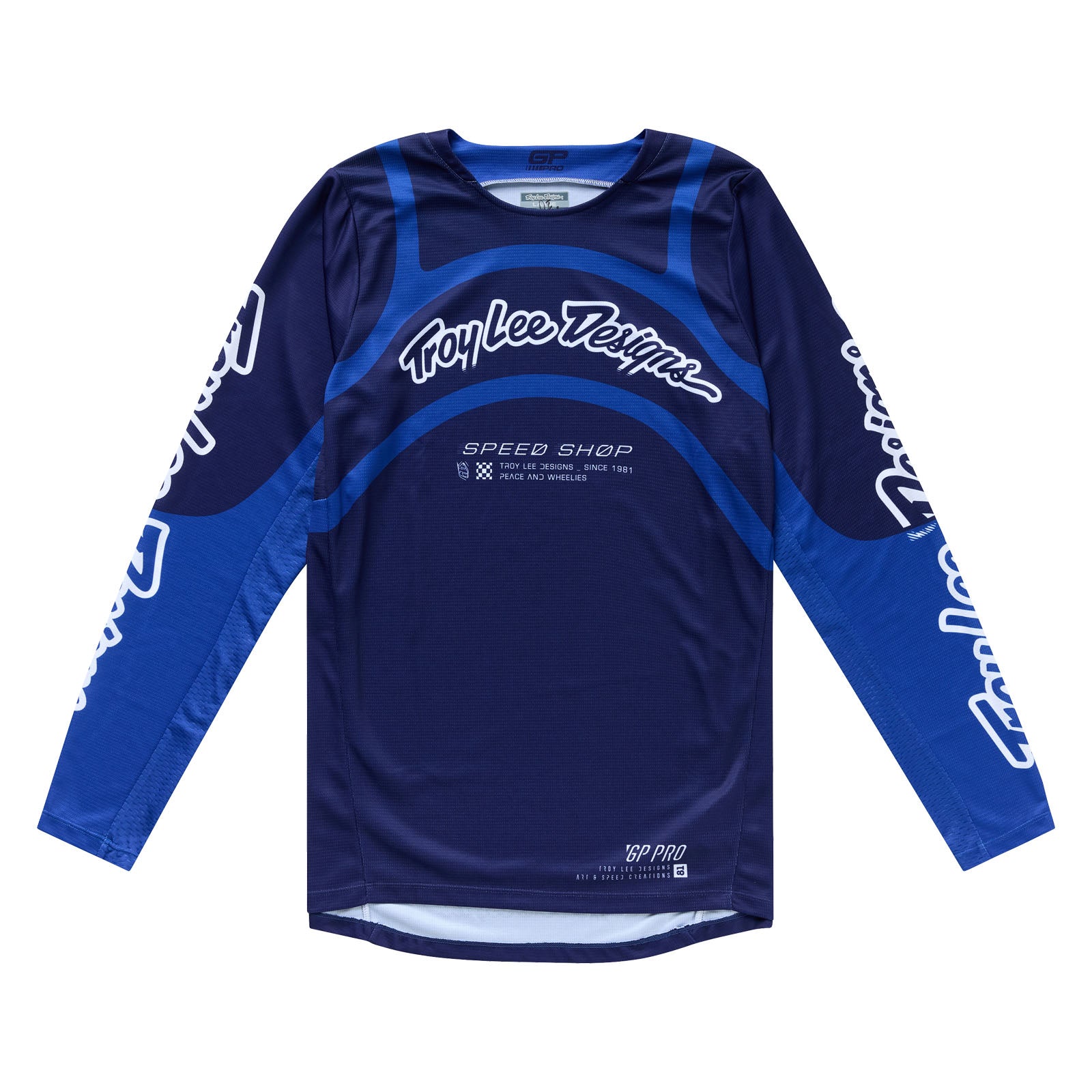 GP Pro Jersey Swerve Navy / Blue – Troy Lee Designs