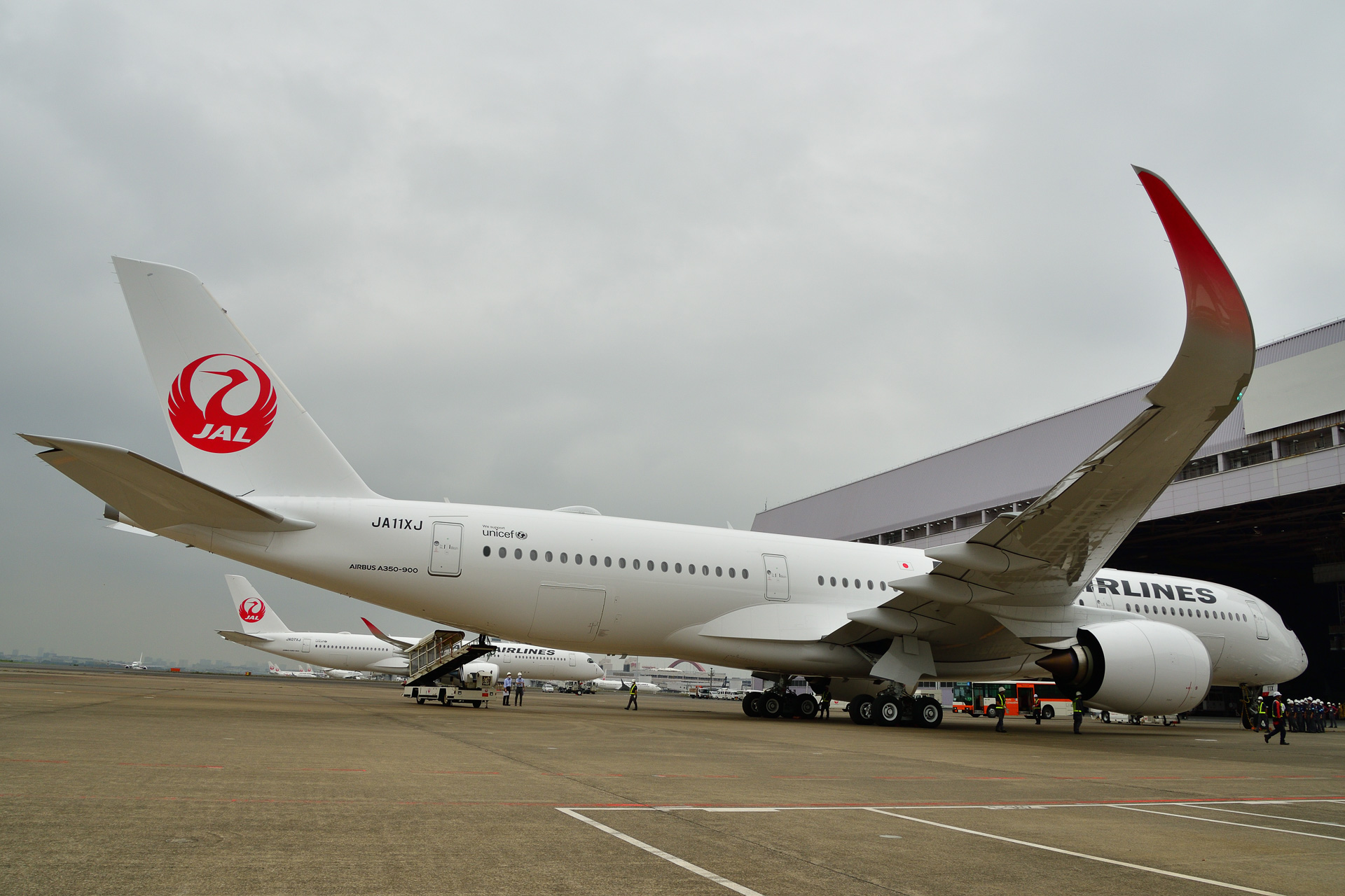 JAL、エアバス A350の11号機到着。初便は16日の羽田～那覇 - トラベル
