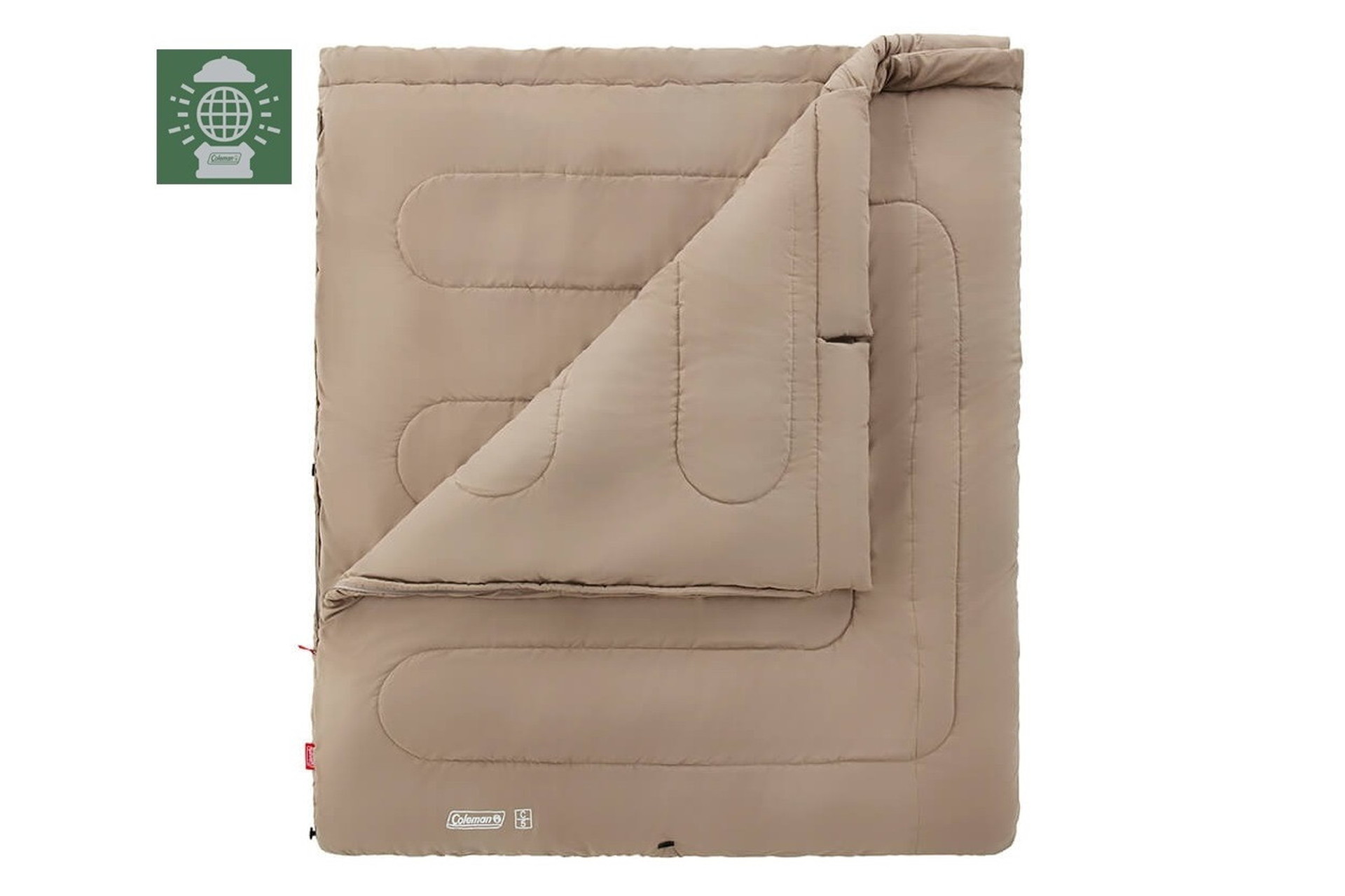 コールマン、ファミリーキャンプ向け寝袋2タイプ。リサイクル生地で