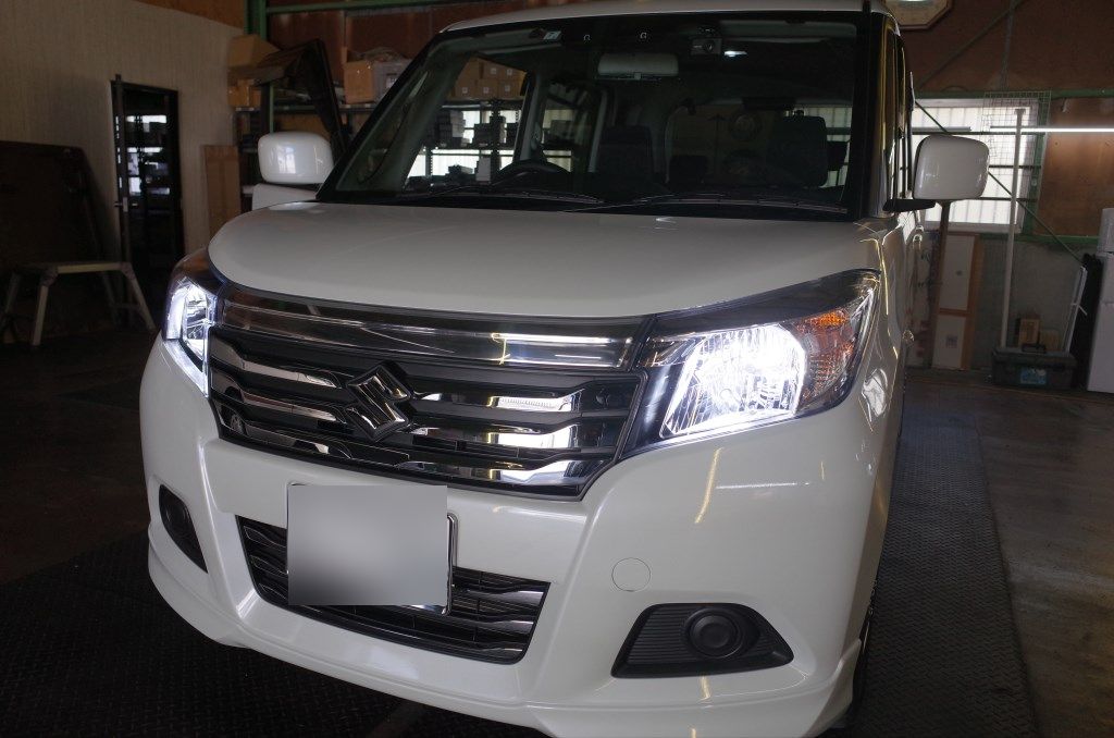 ソリオのエアコンパネル他スイッチ類のLED打ち換え | トレードゲート