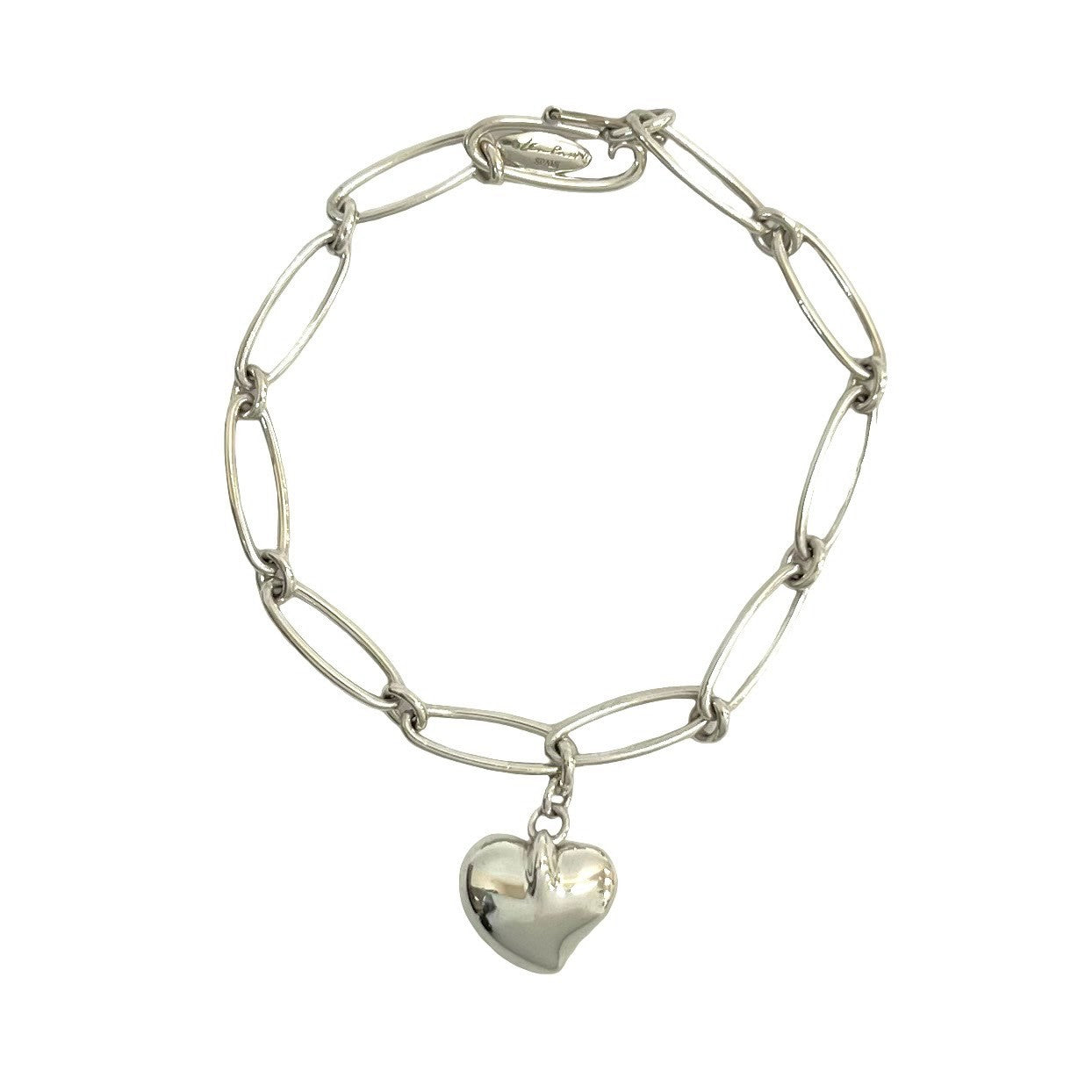 TIFFANY&Co. ティファニー カーブド ハート ブレスレット – Trip