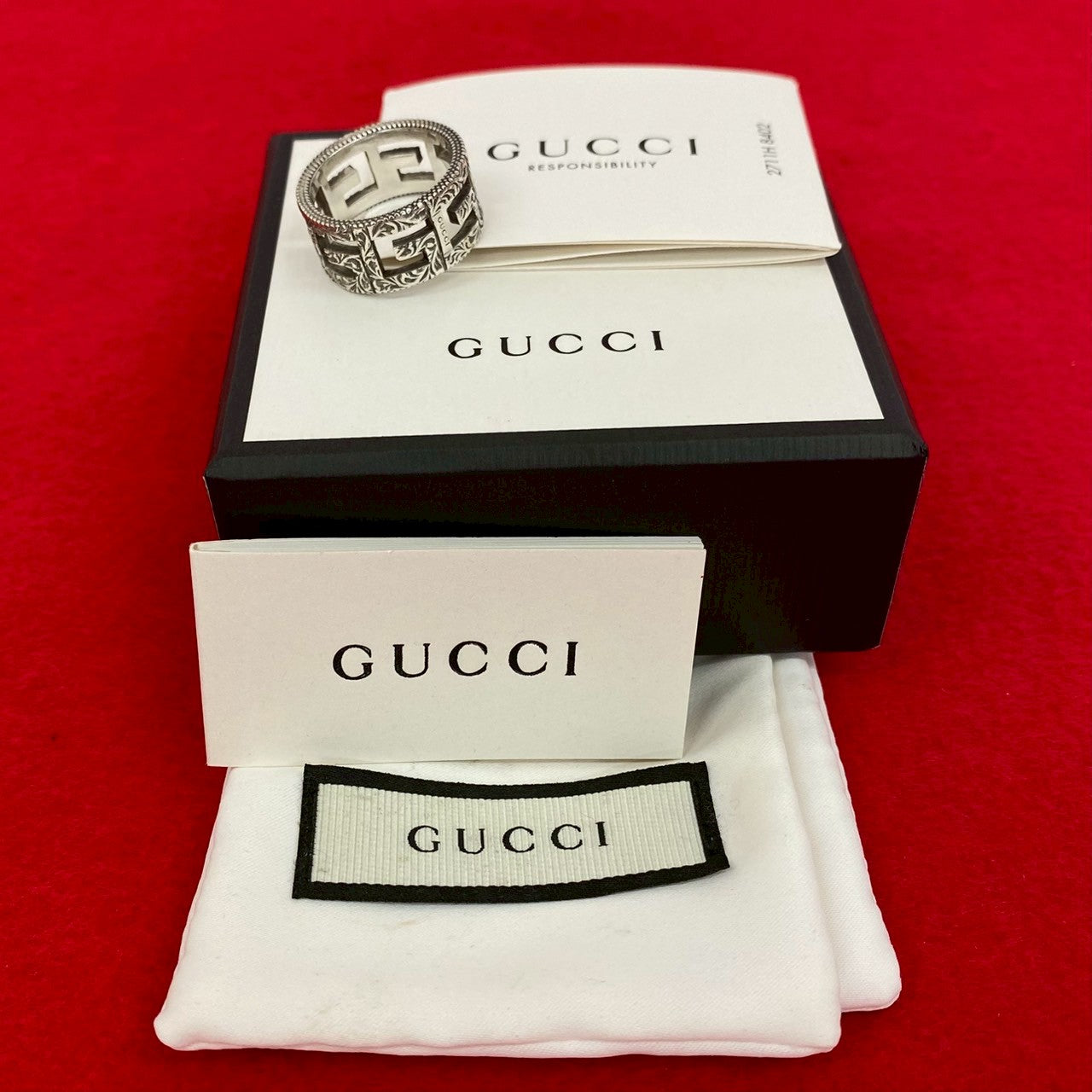 GUCCI スクエア G アラベスク – Trip