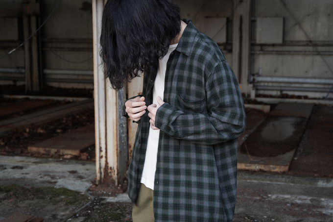 COMOLI -Rayon Open Collar Shirt- | twelve blog