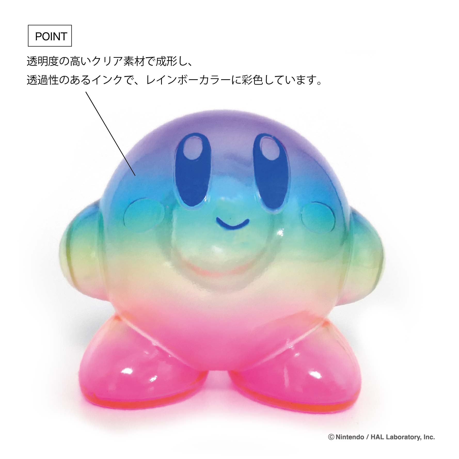 星のカービィ アートソフビコレクション【VOL.4 スーパーレインボー