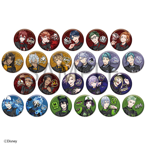 缶バッジコレクション(ユニオンバースデーver.) | ツイステグッズ情報