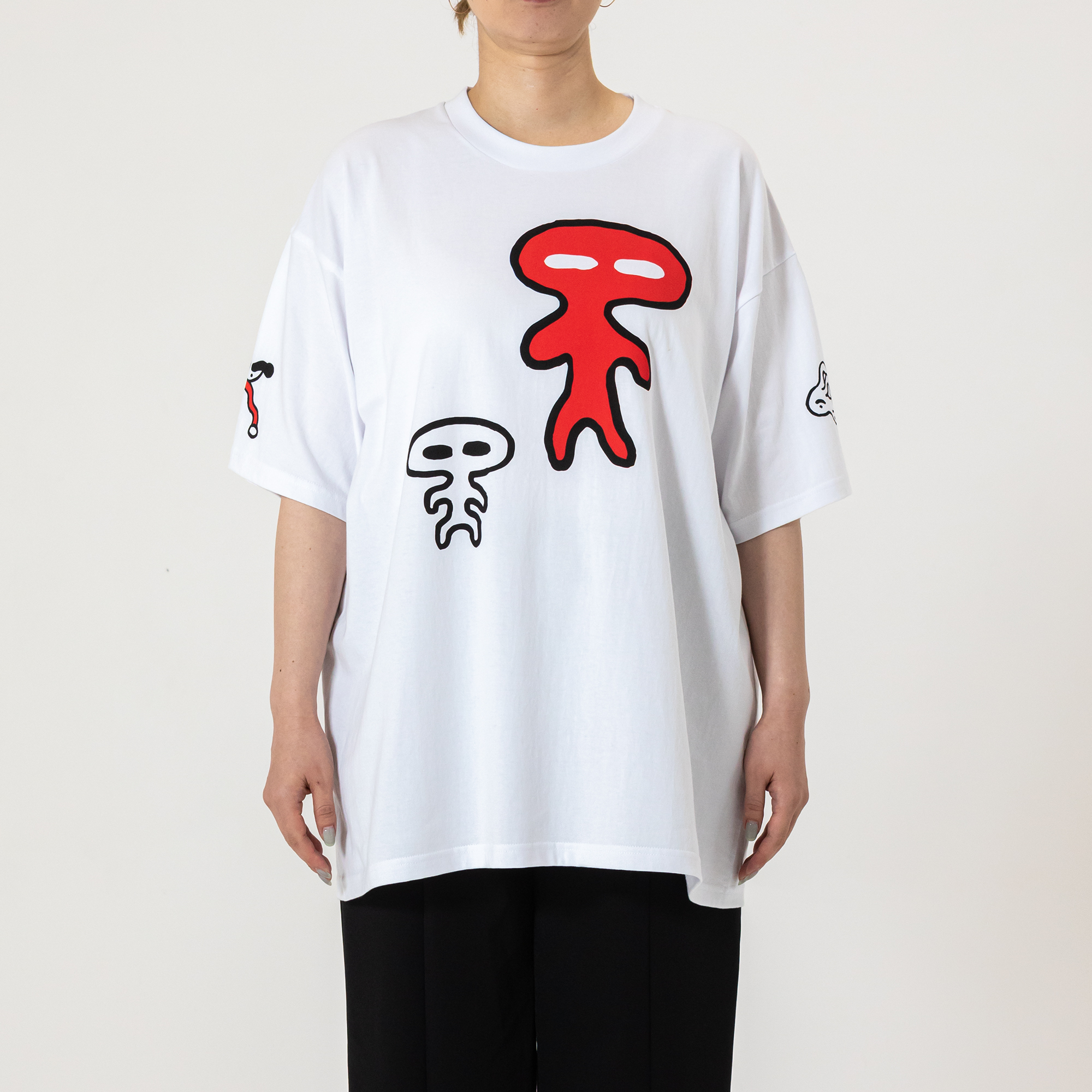最後の手段 S/S T-shirt White / TXA-TENGA by Artist-