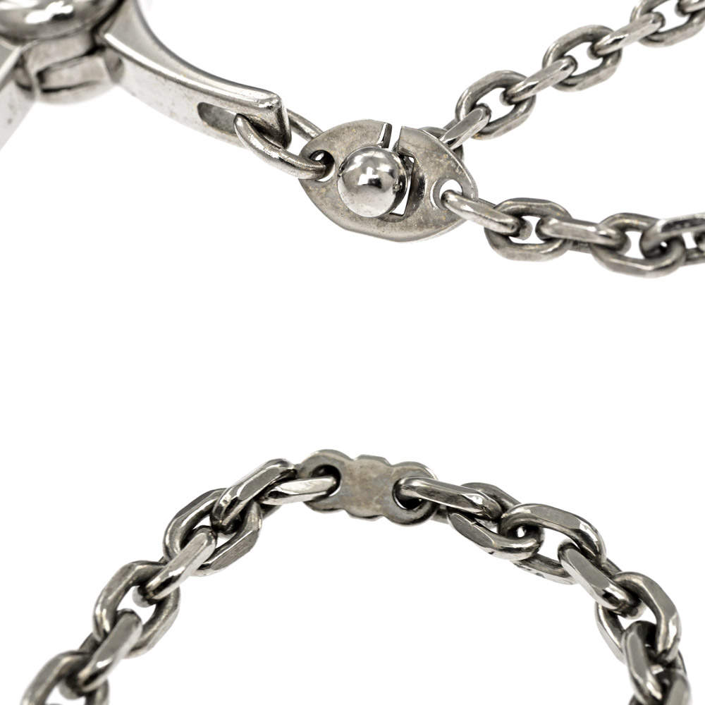 名東】【HERMES】エルメス フィルー グローブホルダー シルバー