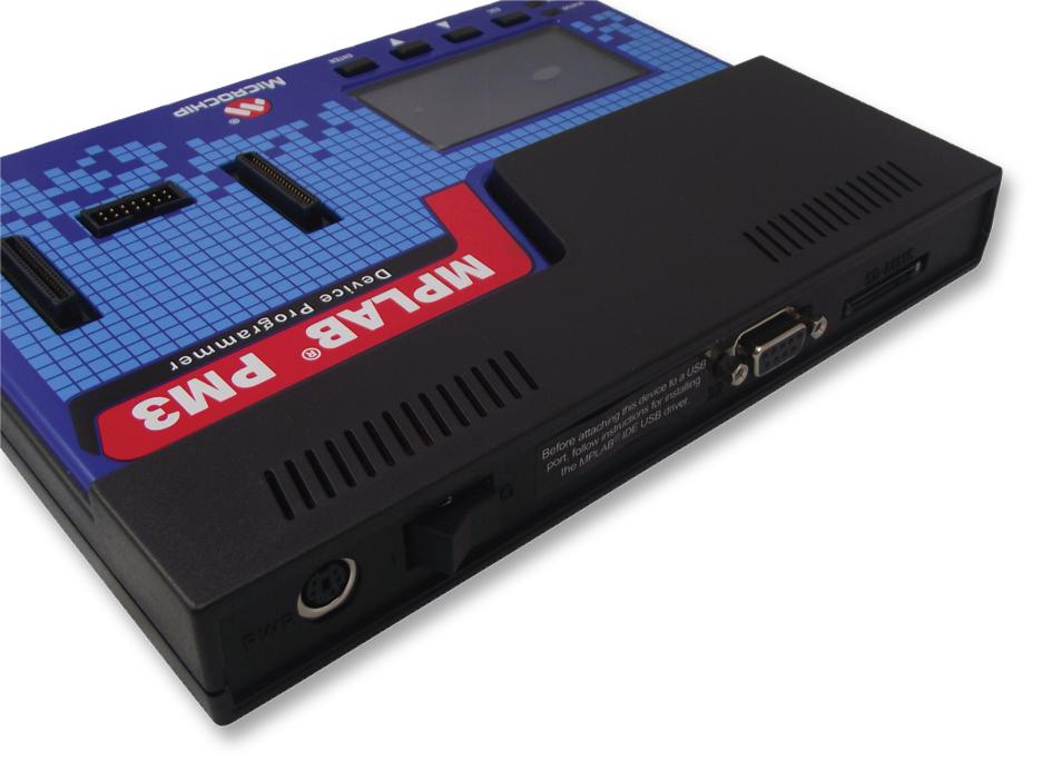 DV007004 MICROCHIP, Universal Programmer, PM3, Fast Programming