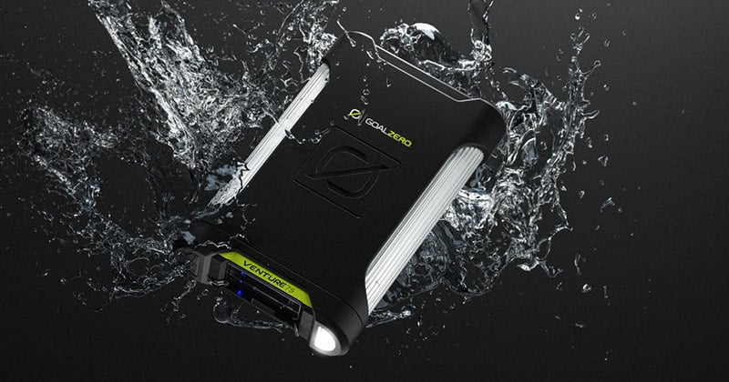 GOAL ZERO ゴールゼロ Venture 75 Power Bank 耐水・耐衝撃 大容量