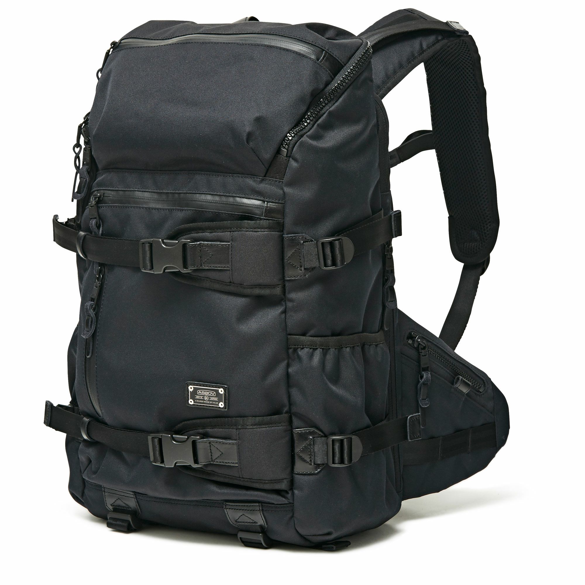 CORDURA DOBBY 305D ROUND ZIP BACK PACKコーデュラドビー305D