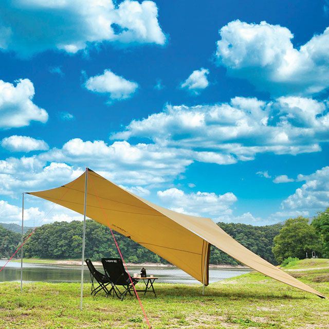 MSR エムエスアール ランデブーサンシールド120ウィング タープ タン