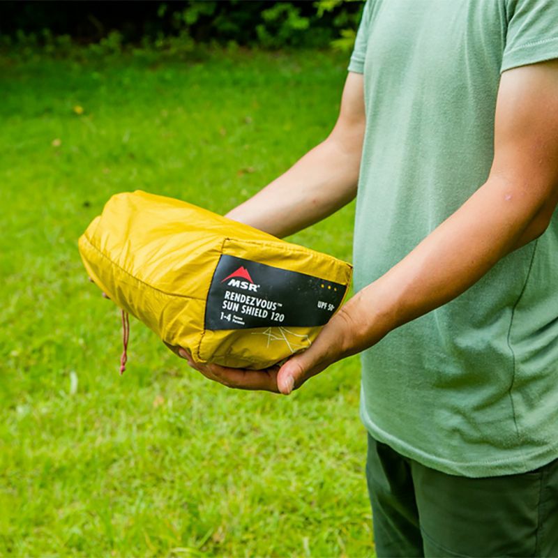 MSR エムエスアール ランデブーサンシールド120ウィング タープ タン