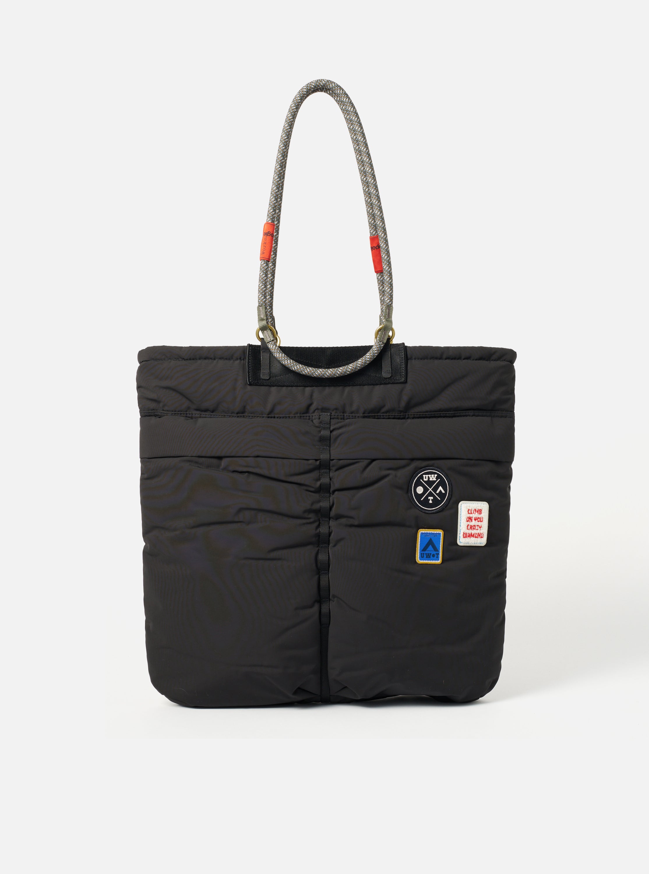 Topologie x Universal Works Black UW Tech Helmet Bag