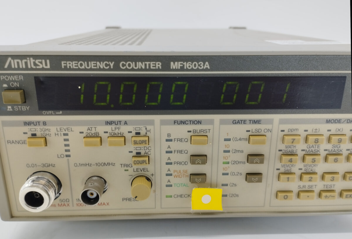 MF1603A 周波数カウンタ Anritsu / アンリツ | 中古研究機器.com