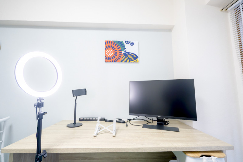 オープン記念割引！テレワークや動画撮影、Web会議、Web面接に最適な
