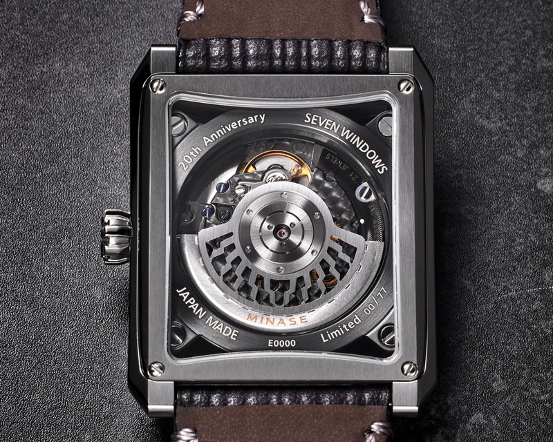 知る人ぞ知る国産腕時計ブランド「ミナセ」のスゴ技が光る20周年記念