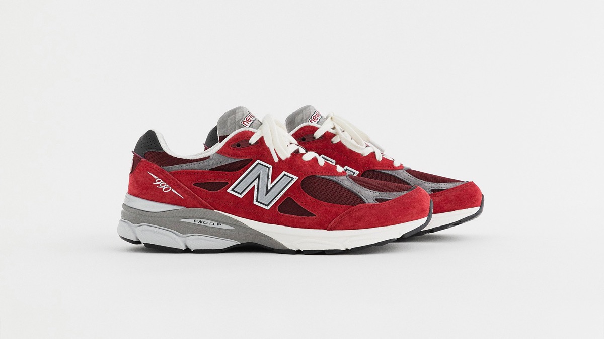 New Balance Made in U.S.A. 〈990v3 “Red”〉 by Teddy Santisが国内7