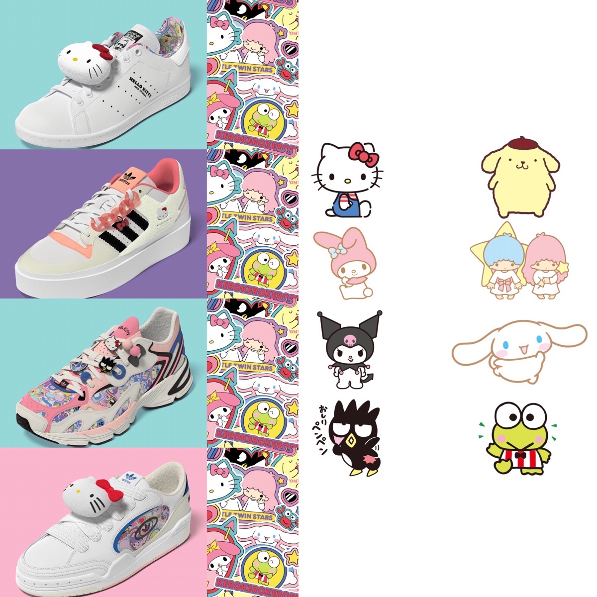 adidas Originals × HELLO KITTY & FRIENDS☆ コラボスニーカーが国内4