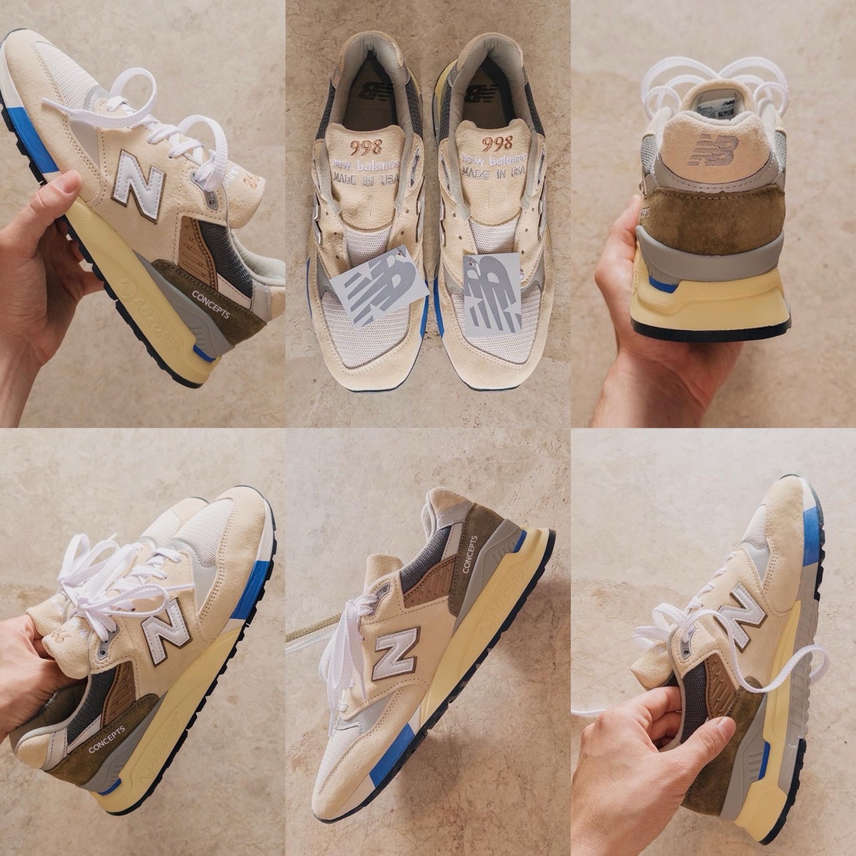 Concepts × New Balance 『998 “C-Note”』が国内10月5日より復刻発売