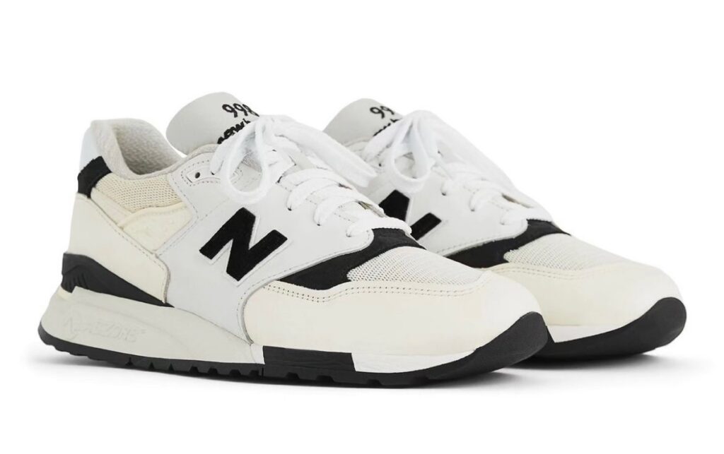 New Balance 『998 “White/Black”』が国内10月12日に発売予定［U998TI