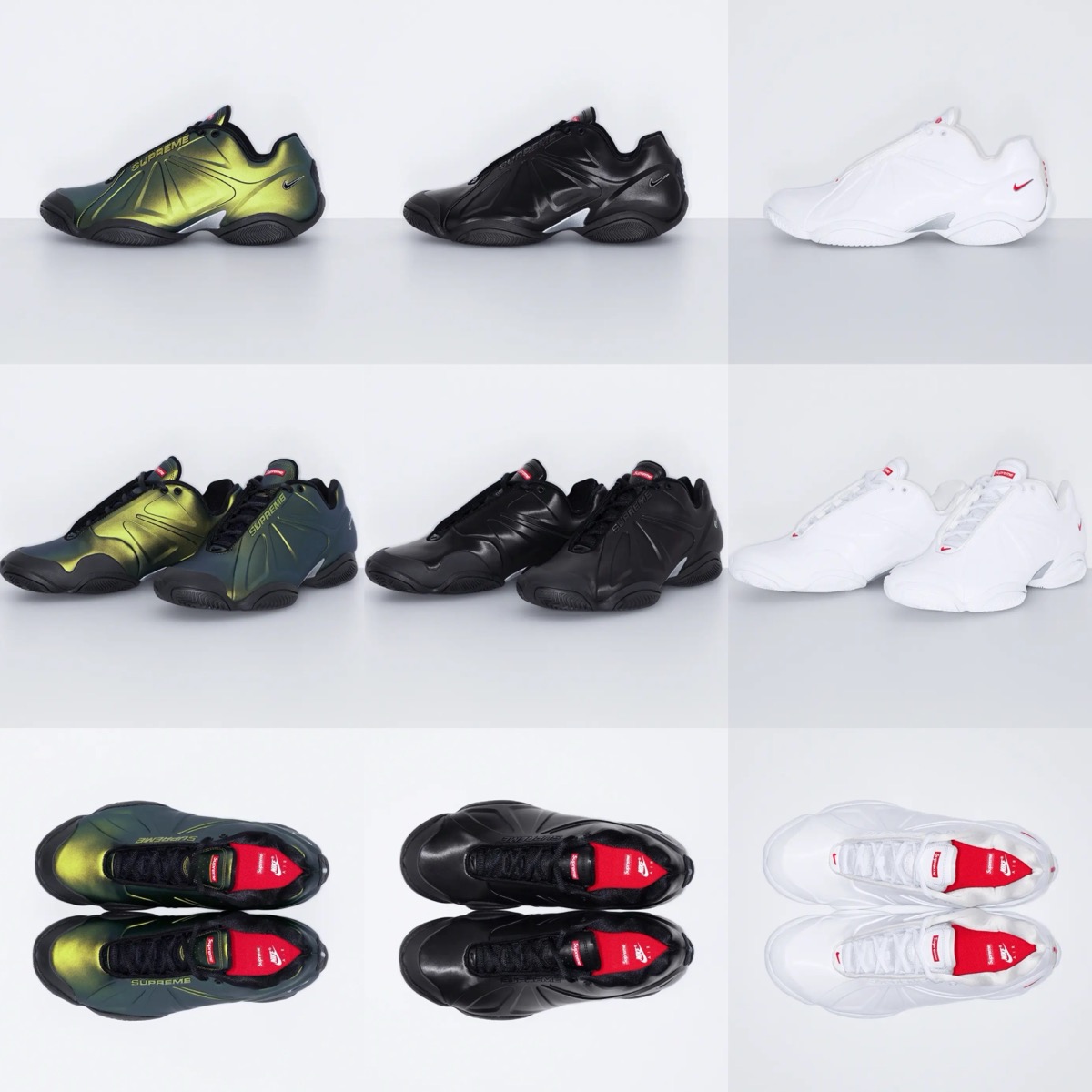 Supreme × Nike Air Zoom Courtpositeが23FW Week9 国内10月21日に発売