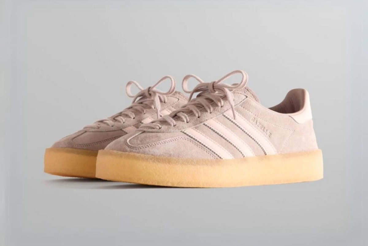 Kith × Clarks × adidas Gazelle Indoor “Molecule”が1月26日より