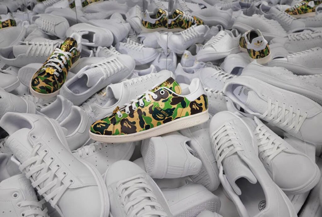adidas × BAPE®︎『Stan Smith “ABC Camo”』が国内2月10日に発売