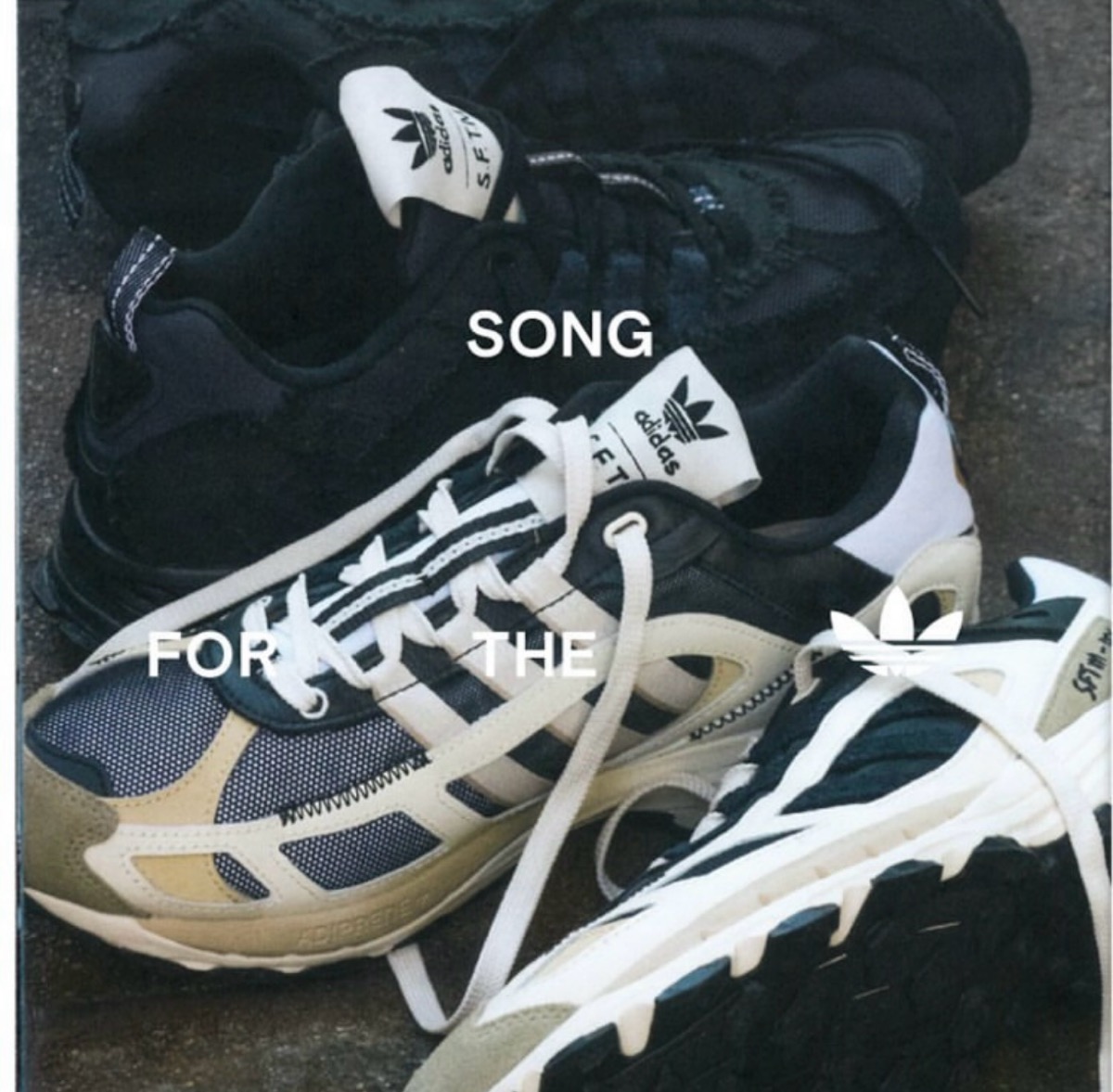 Song for the Mute × adidas 24SS Shadowturf “White” & “Black”が国内
