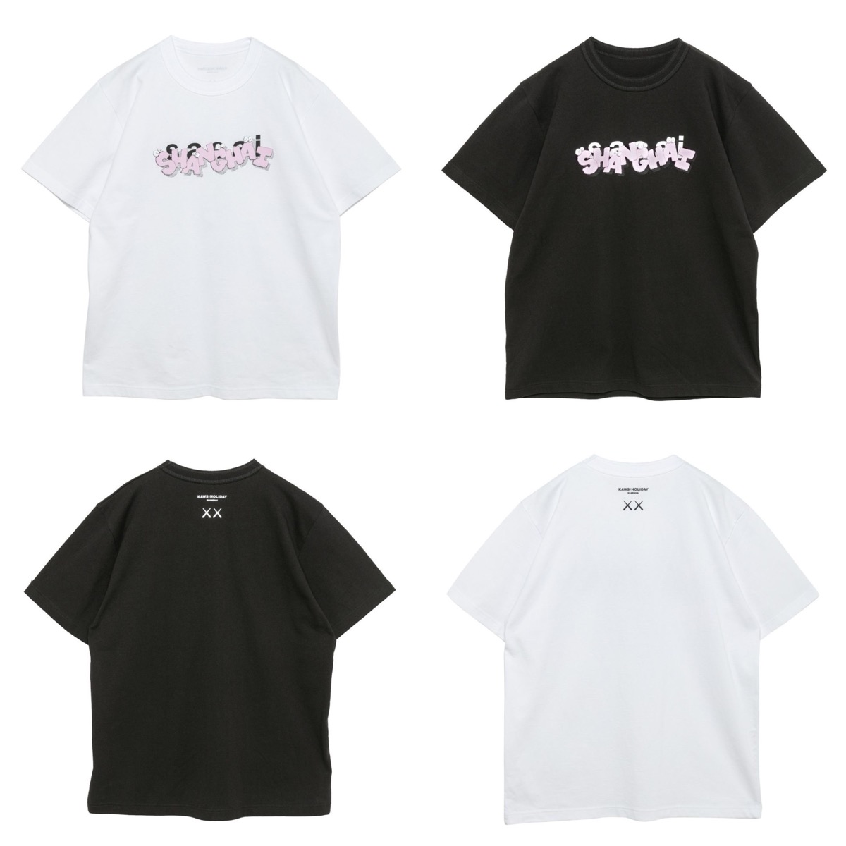 sacai × KAWS:HOLIDAY SHANGHAI スペシャルコラボTシャツが登場 | UP