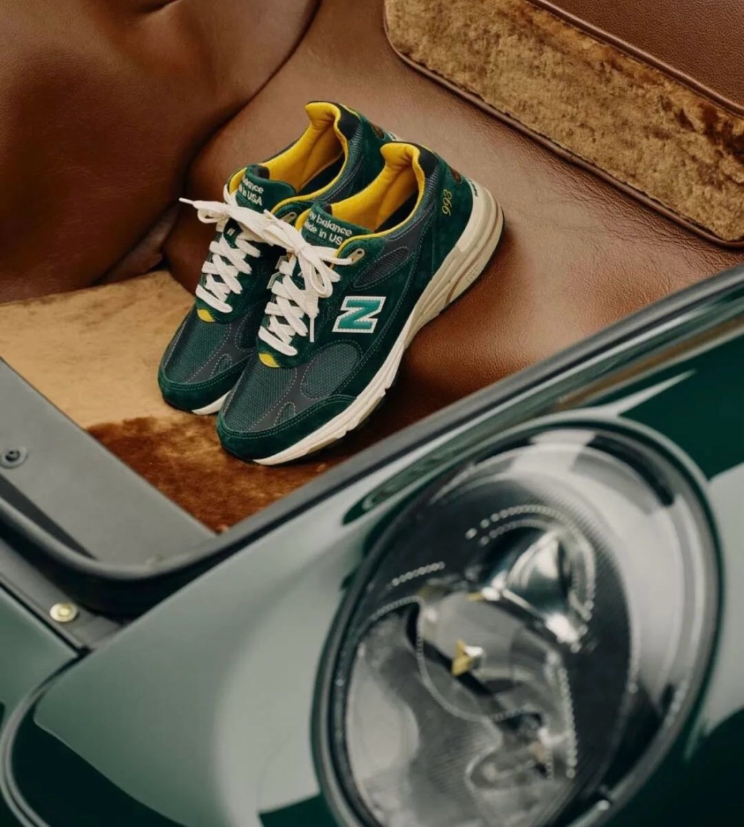 Aimé Leon Dore x New Balance 特注ポルシェから着想した『993