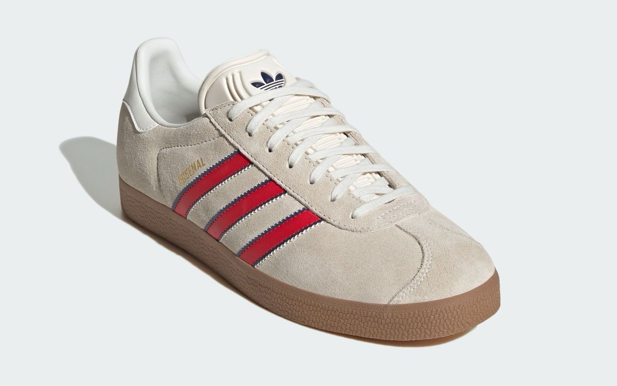 Arsenal FC x adidas Gazelle Terrace が国内発売開始［JS3042］ | UP